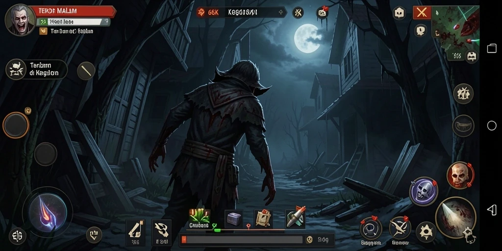 Gameplay menegangkan dengan suasana mencekam di 66K.