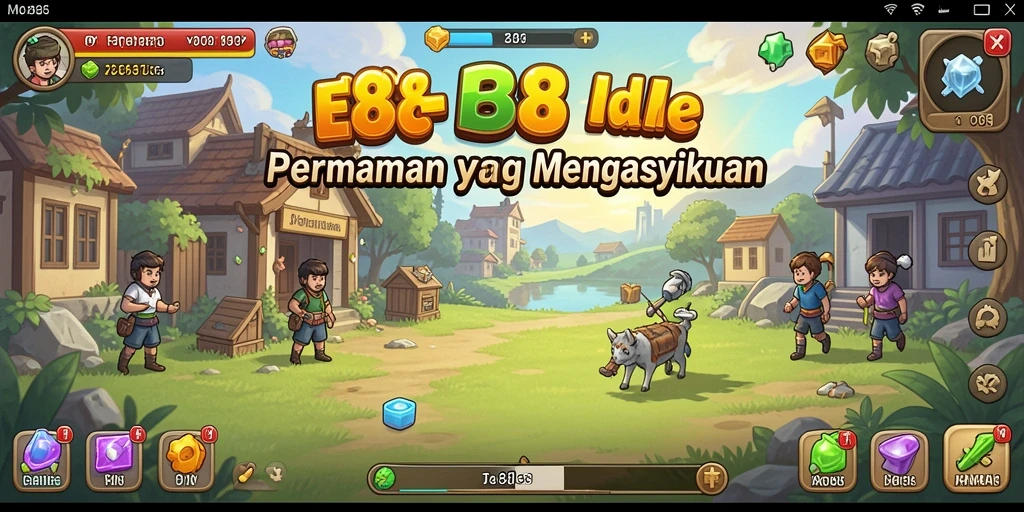 Tampilan gameplay E88 dengan mekanisme Idle yang seru.