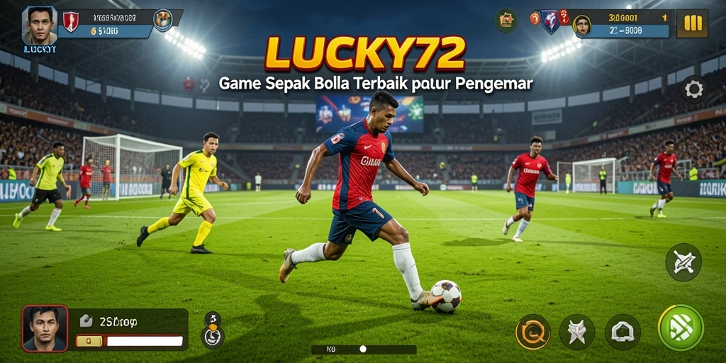 Tangkapan layar dari gameplay nyata LUCKY72 yang seru.