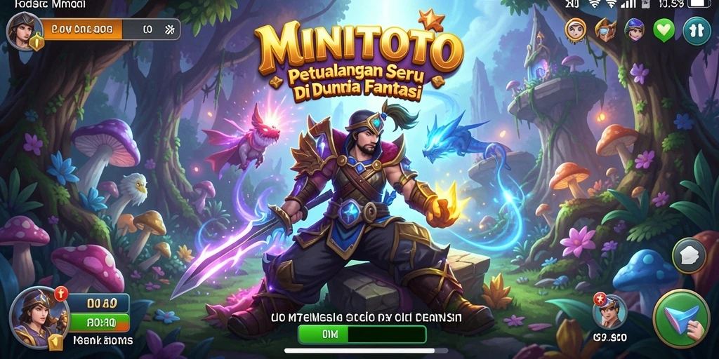 Screenshot gameplay <strong>MINITOTO</strong> yang menampilkan petualangan menakjubkan.