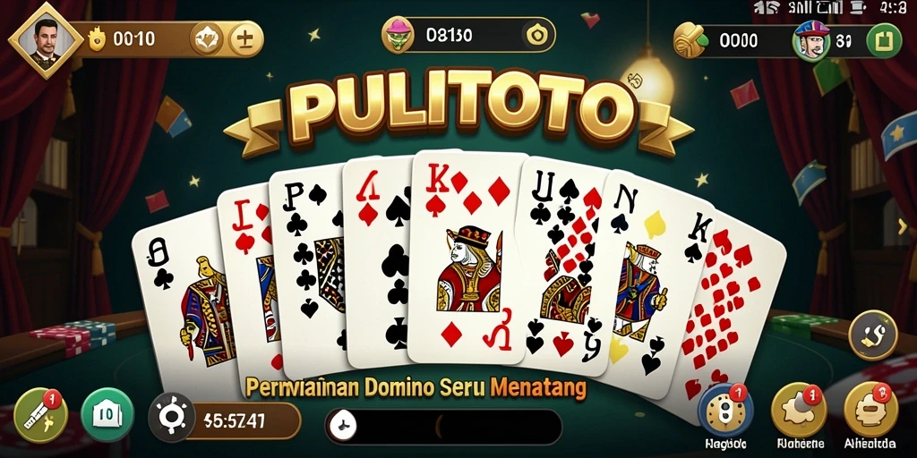 Screenshot gameplay PULITOTO yang menegangkan dan kompetitif.