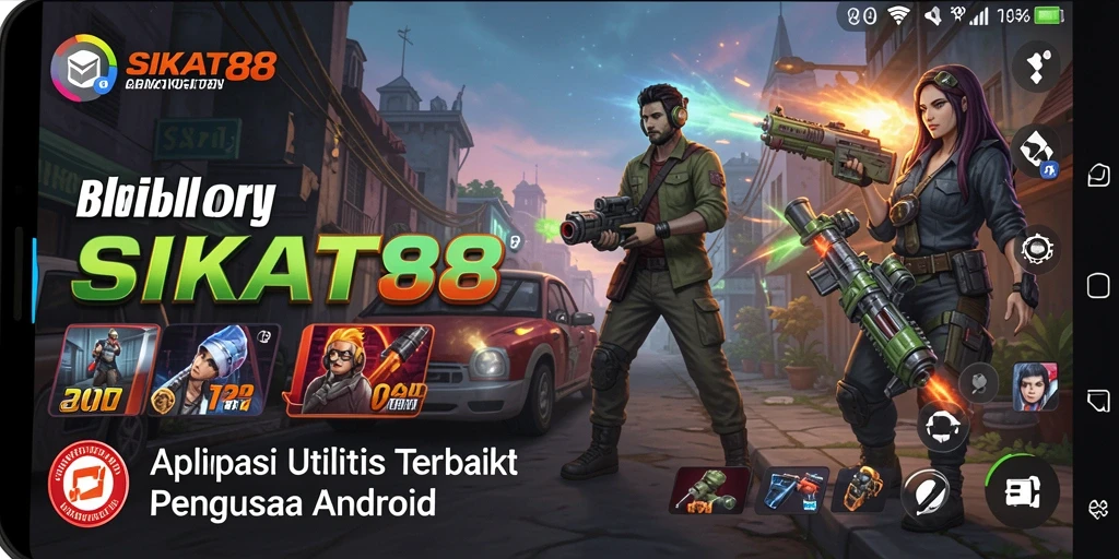 Tampilan antarmuka SIKAT88 yang sederhana dan mudah digunakan.