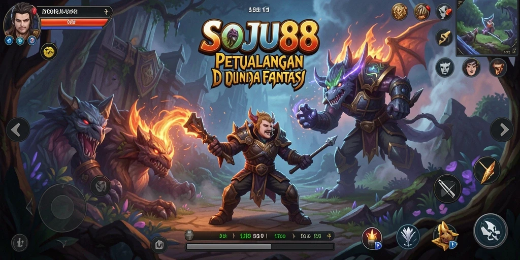 Menampilkan gameplay petualangan yang seru dan mendebarkan.