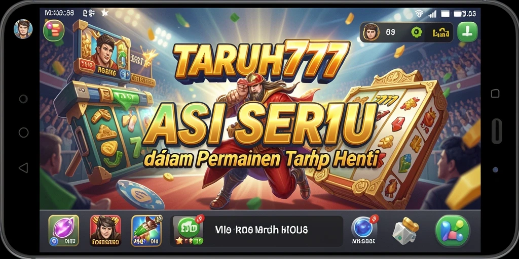 Tangkapan layar TARUH777 menampilkan aksi mendebarkan dari gameplay yang intens.